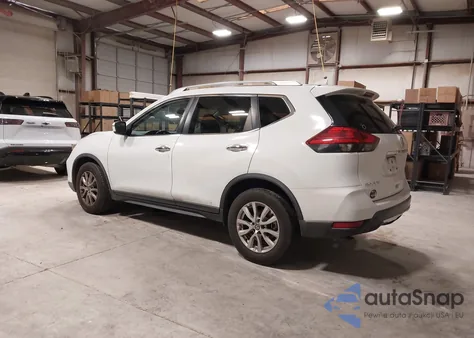 2017 Nissan Rogue Sv z USA, uszkodzony, nr VIN KNMAT2MTXHP556704
